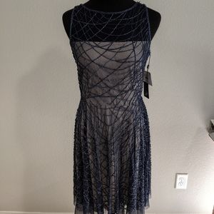 Adrianna Papell beaded gown